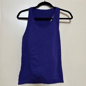 Sweaty Betty Athlete Seamless Racerback/Workout Tank, Small in Celestial Purple
